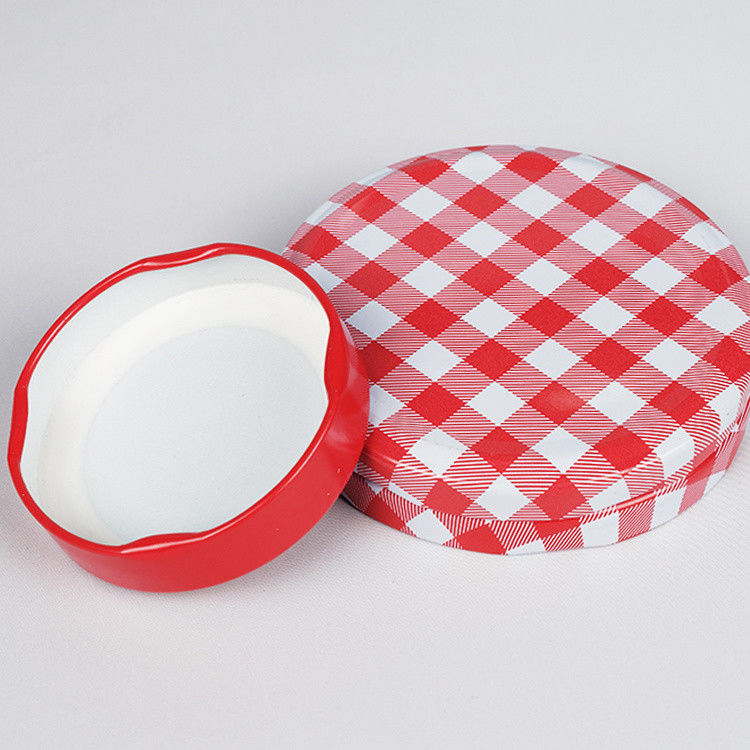 Metal Twist Off Milk Jug Caps Lug Canning Lids For Crown Bottle ODM