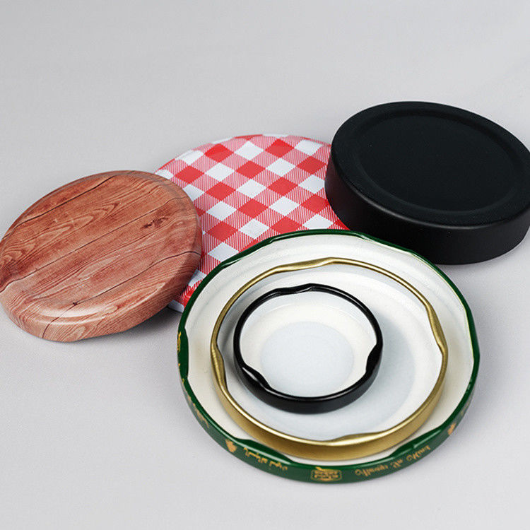 Metal Twist Off Milk Jug Caps Lug Canning Lids For Crown Bottle ODM