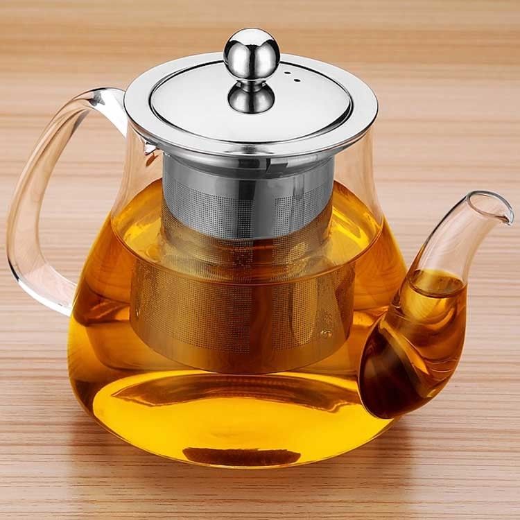 Custom Glass Teapot And Kettle Set With Cups For Coffee Tea Heat Resistant