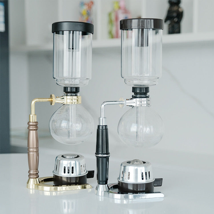Syphon Pots Coffee Kettle Pot 3 Cups 5 Cups Coffee Maker Classic Glass Siphon Pot 3 Person Plug Pitcher Milk Jug