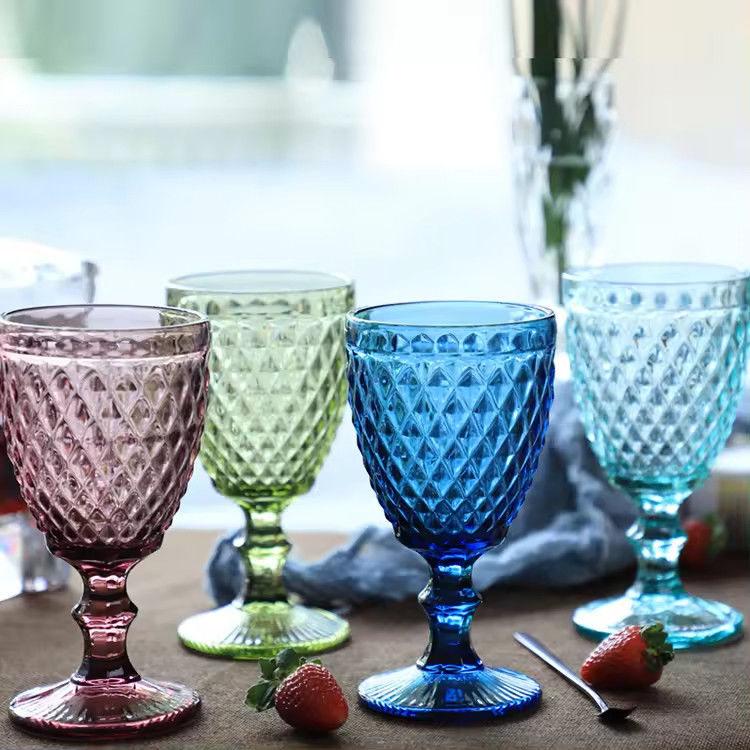 Vintage  Ribbed Highball Glass Glassware 8Oz Collins Glass