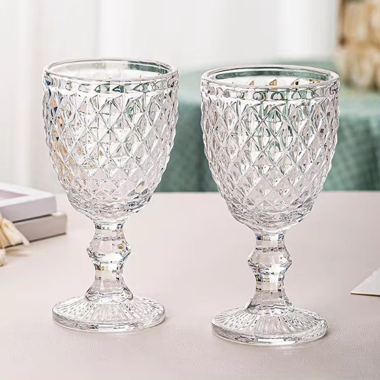 Vintage  Ribbed Highball Glass Glassware 8Oz Collins Glass