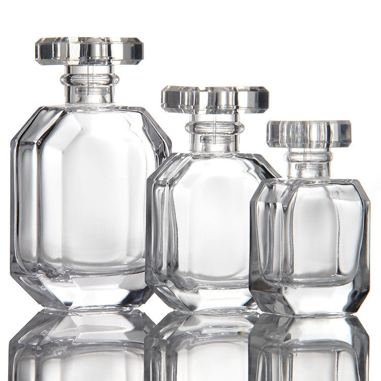 Bottles For Wholesale Stock Transparent Glass Perfume Bottles Portable Sub-bottling Cosmetic Bottles