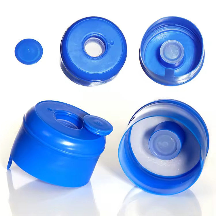 Non Spill 55Mm 19 Liter 5 Gallon Water Bottle Top Cap Cover Lids 18.9 Liter Water Bottle Caps / Jar With Lids