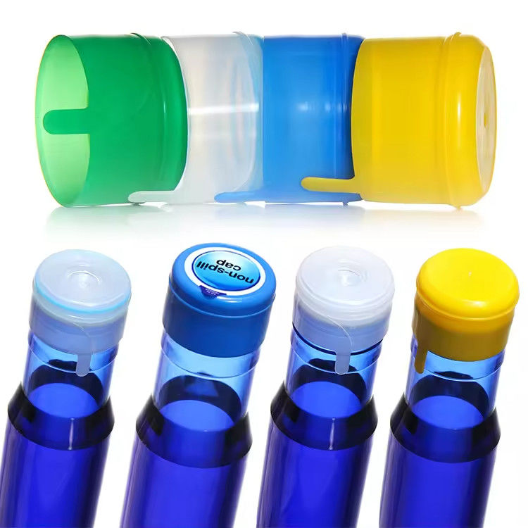 Non Spill 55Mm 19 Liter 5 Gallon Water Bottle Top Cap Cover Lids 18.9 Liter Water Bottle Caps / Jar With Lids