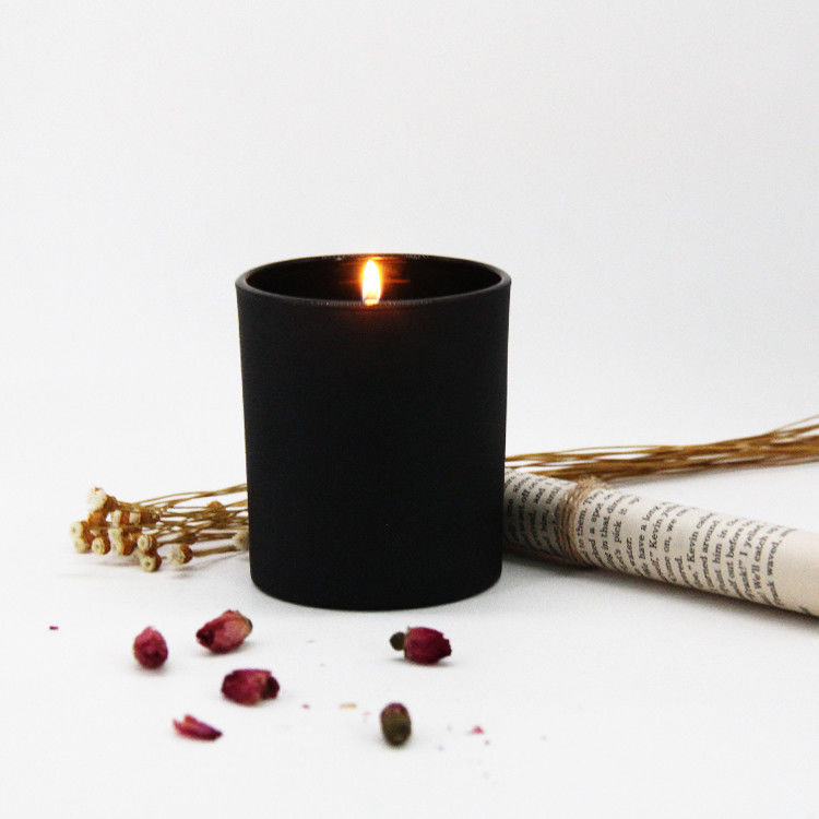 Colorful Empty Luxury Ceramic Scented Candles Jar Candle Holders With Lid