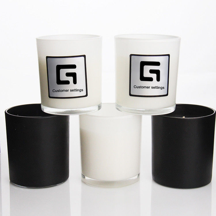 Factory Price Green Black Amber Luxurious Candle Jars Candle Glass Jar With Box