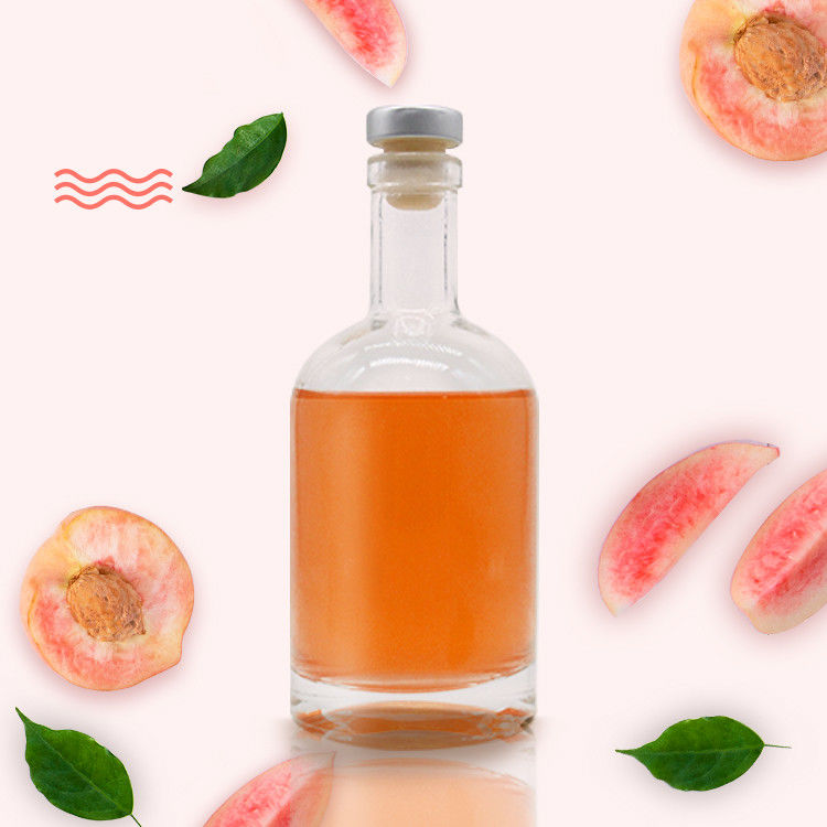Glass Bottles Supplier 25oz Heavy Base Bottles For Kombucha 750ml Clear Bordeaux Glass Wine Bottles
