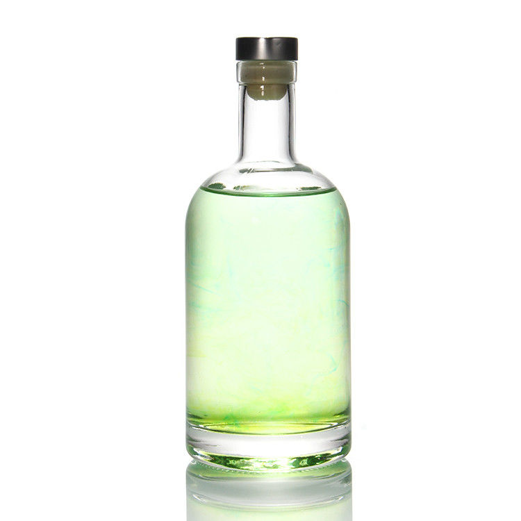 Glass Bottles Supplier 25oz Heavy Base Bottles For Kombucha 750ml Clear Bordeaux Glass Wine Bottles