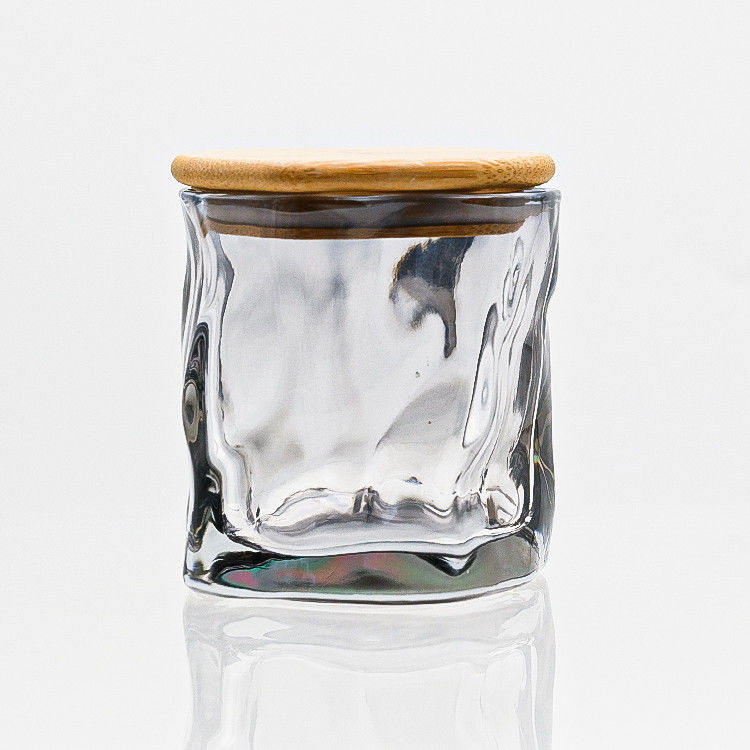 High Quality Wedding Decoration Glass Container Candle Holder Borosilicate Glass Candle