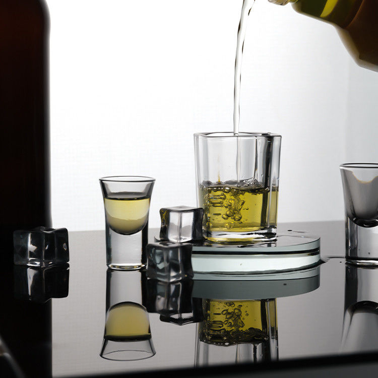 Free Samples Luxury 30ml 40ml 70ml Clear Mini Sublimation Shot Glass Tequila Shot Glasses Espresso Shot Glass