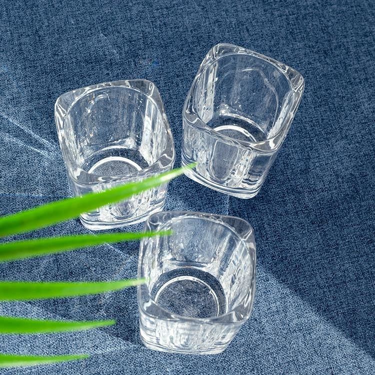 Wholesale Glass Whiskey Cup Transparent Mini Sublimation Shot Glass Tequila Shot Glasses Espresso Shot Glass