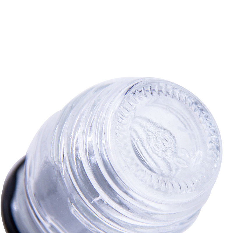 Personalized Custom 2Oz 3Oz 100Ml 500Ml 1000Ml Transparent Glass Honey Jar With Metal Lid