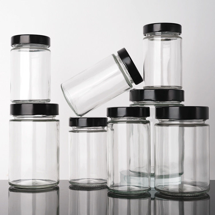 Glass Sealed Storage Jar Transparent Kitchen Suitable Glass Jar For Food Pickling