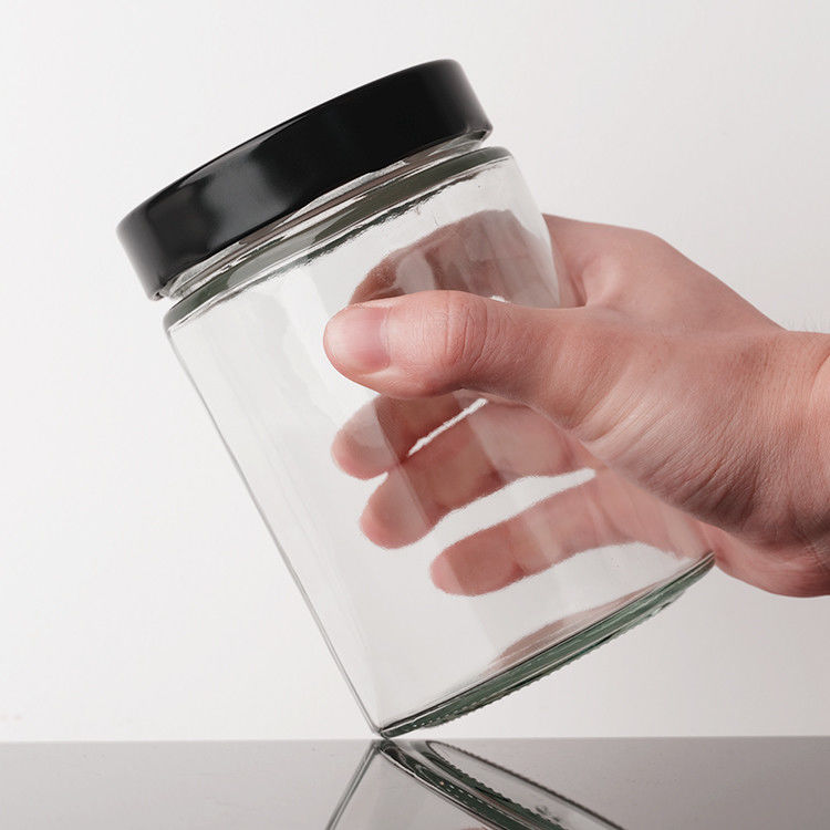 Glass Sealed Storage Jar Transparent Kitchen Suitable Glass Jar For Food Pickling