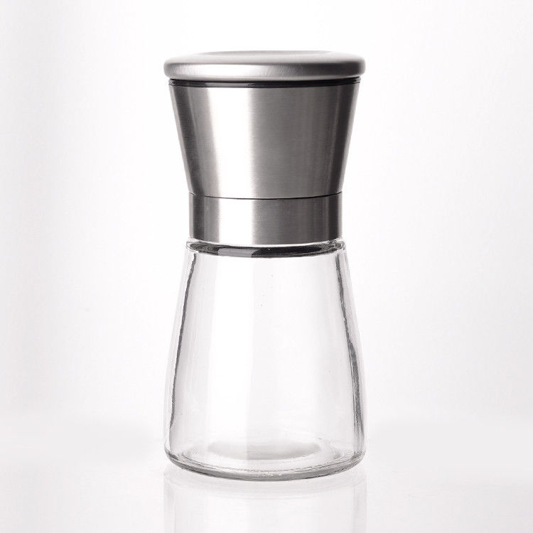 Customizable LOGO Various Styles 40Z 8OZ Glass Spice Jars With Shaker Tops Lids For Spice