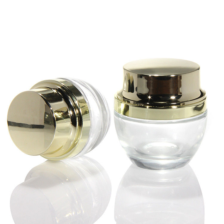 Cream Glass Jars Wholesale 5Ml 10Ml 15Ml 20Ml 30Ml 50Ml Cosmetics Hair Cream Glass Jar With Lid