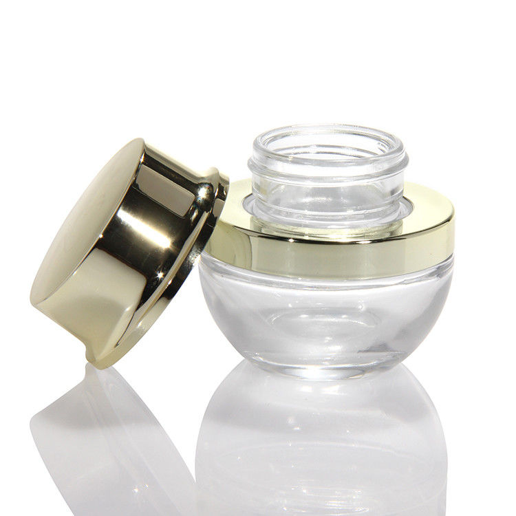 Cream Glass Jars Wholesale 5Ml 10Ml 15Ml 20Ml 30Ml 50Ml Cosmetics Hair Cream Glass Jar With Lid