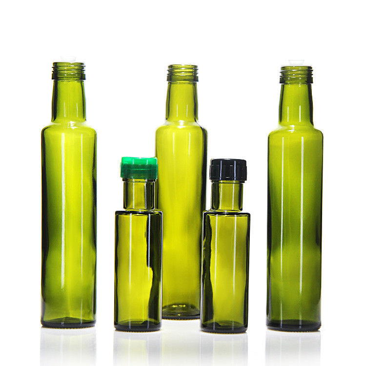 500ml 750ml Square Flat Olive Oil Glass Bottles With Cork Or Screw Lid