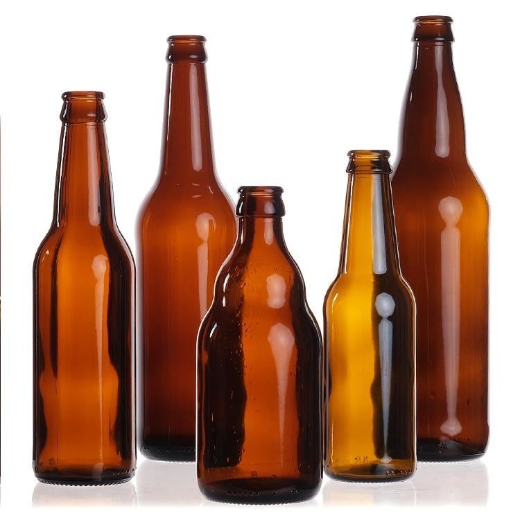 Wholesale Empty 330ml 33cl 12oz Soda Or Juice Clear Beer Glass Bottles With Lid