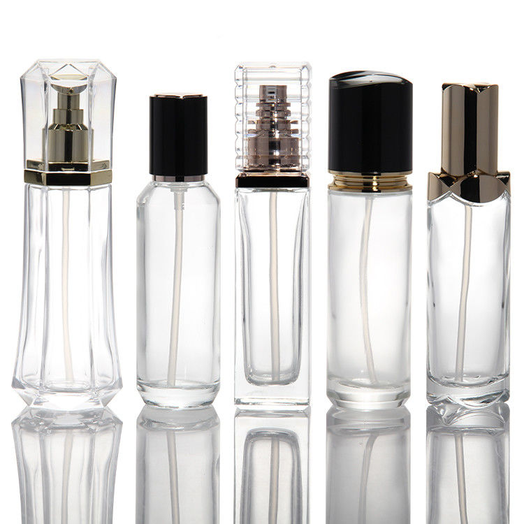Face Cream Cosmetic Glass Bottle Essential Oil Bottle 100ml 150ml  with Lotion Pump for Packing Cosmetic