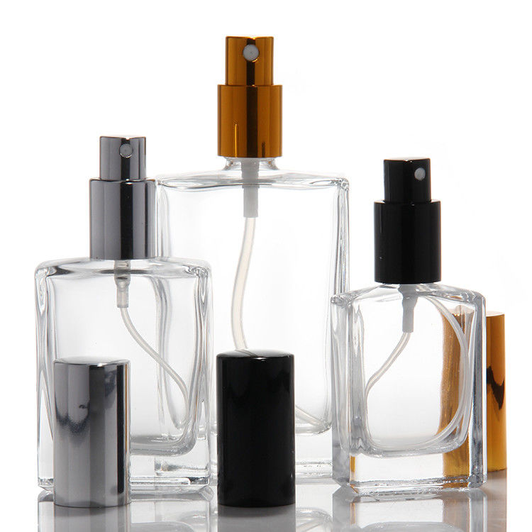 Custom Logo Empty Spray Perfume Glass Bottle Vintage Luxury 10Ml 30Ml 50Ml 100Ml
