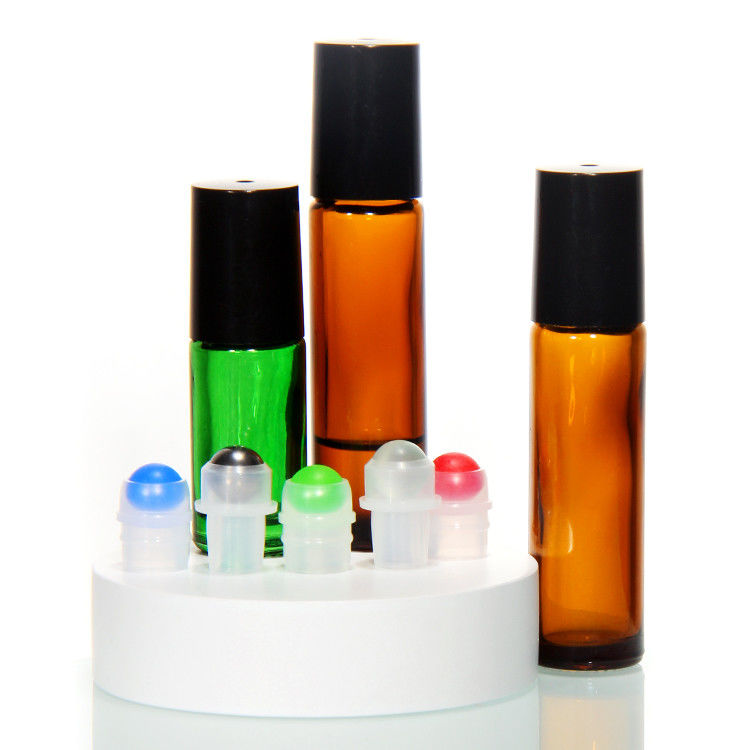 Custom 5Ml 10Ml 15Ml Glass Perfume Roll On Bottle With Stainless Steel Roller Ball