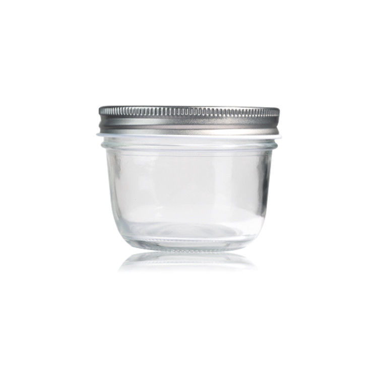 High Quality Food Grade Mason Honey Bottle 2oz 8oz Glass Storage Jar With Lids